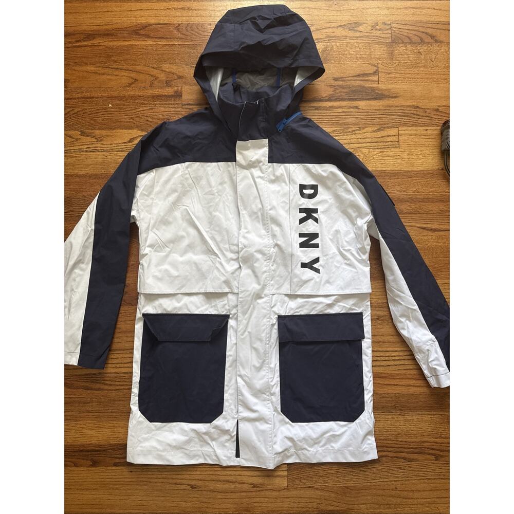 DKNY Men's Colorblocked Coat , Size M